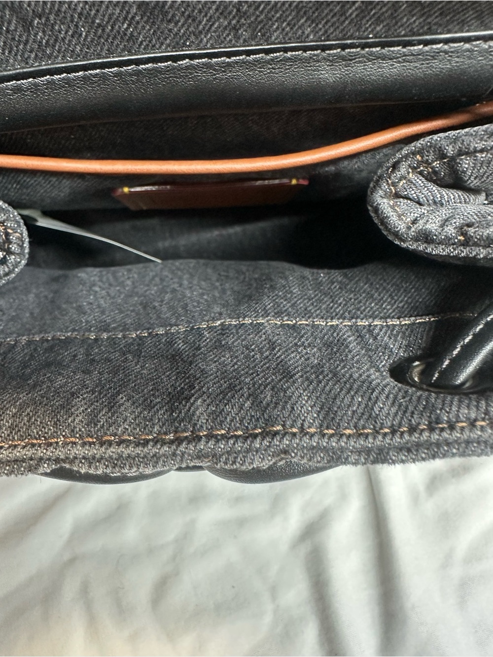 COACH
Tabby Quilted
Denim Backpack. New no tag - Picture 10 of 12